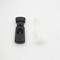 12 Pieces B-Black Drawstring Cord Stopper Spring Toggle Plastic Cord Lock Clip